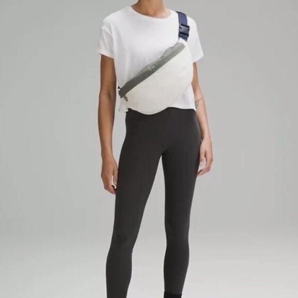 NWT Lululemon Large Classic Belt Bag 3.5L Grey Sage White Opal True Navy Unisex - Picture 2 of 6